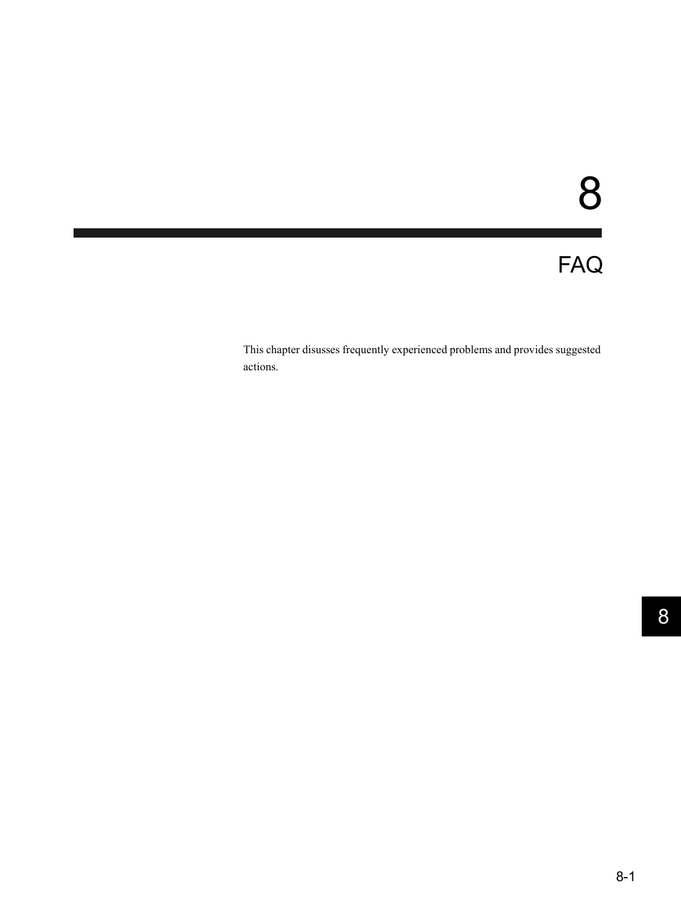 8 faq | Yaskawa MP900 Series MPLOGGER User Manual | Page 100 / 126