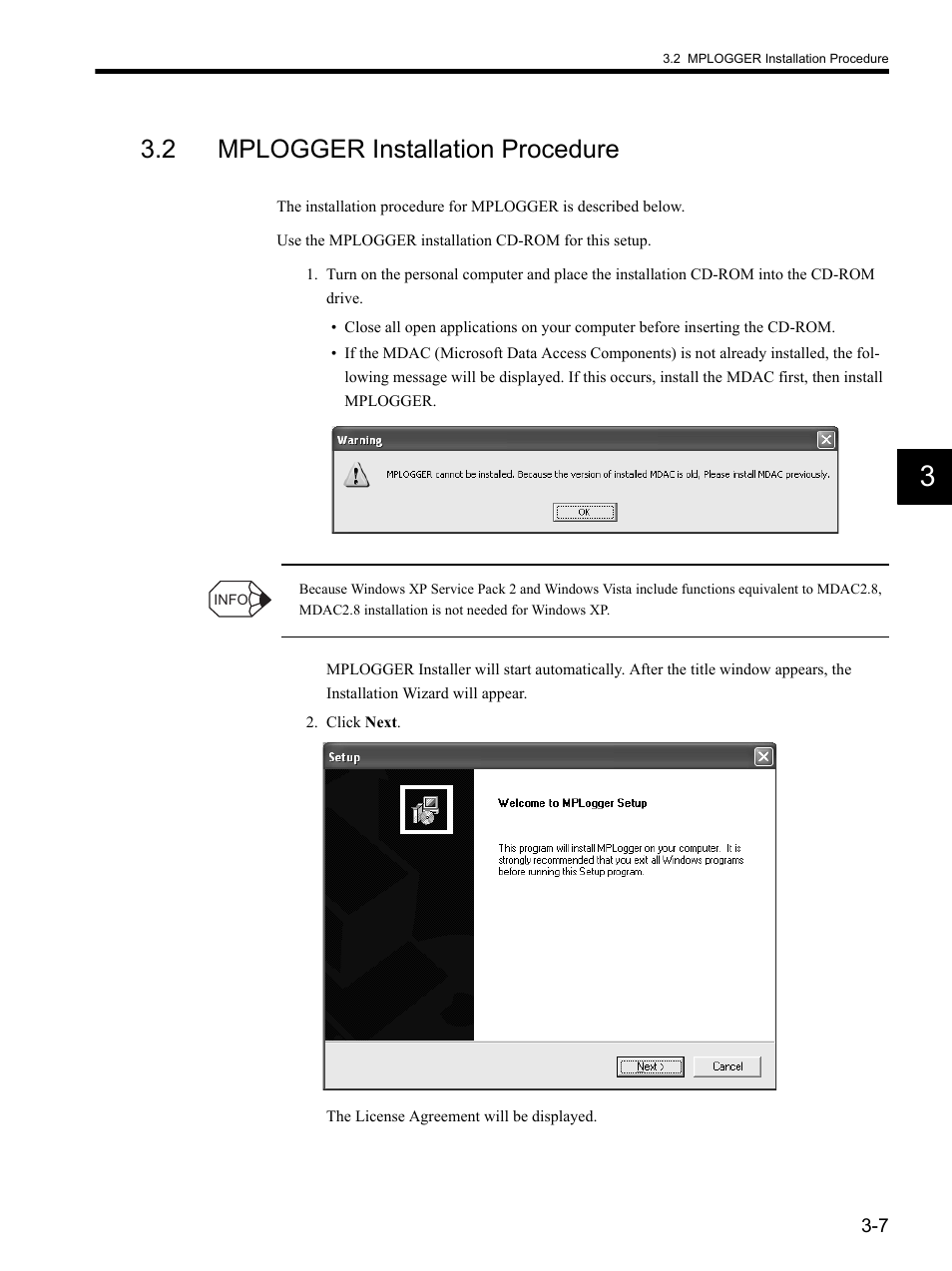 2 mplogger installation procedure | Yaskawa MP900 Series MPLOGGER User Manual | Page 25 / 126