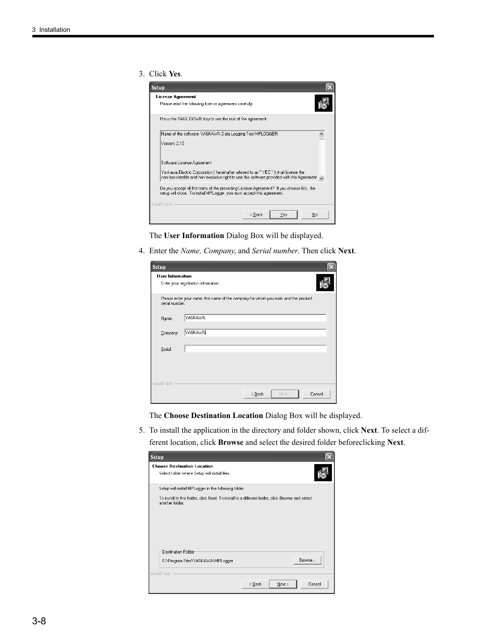 Yaskawa MP900 Series MPLOGGER User Manual | Page 26 / 126