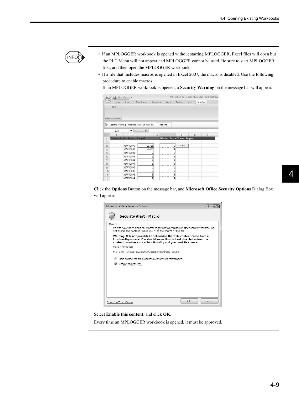 Yaskawa MP900 Series MPLOGGER User Manual | Page 39 / 126