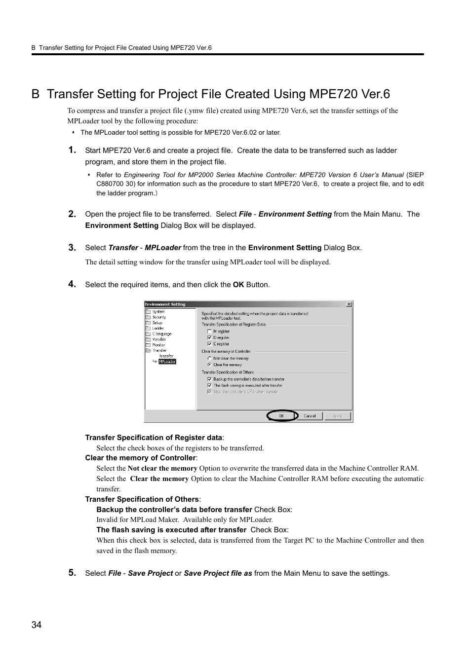 Yaskawa MPLoad Maker User Manual | Page 34 / 38
