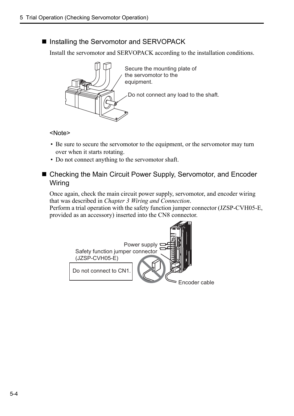 Yaskawa Sigma-5 User Manual: Setup for Rotary Motors User Manual | Page 101 / 113