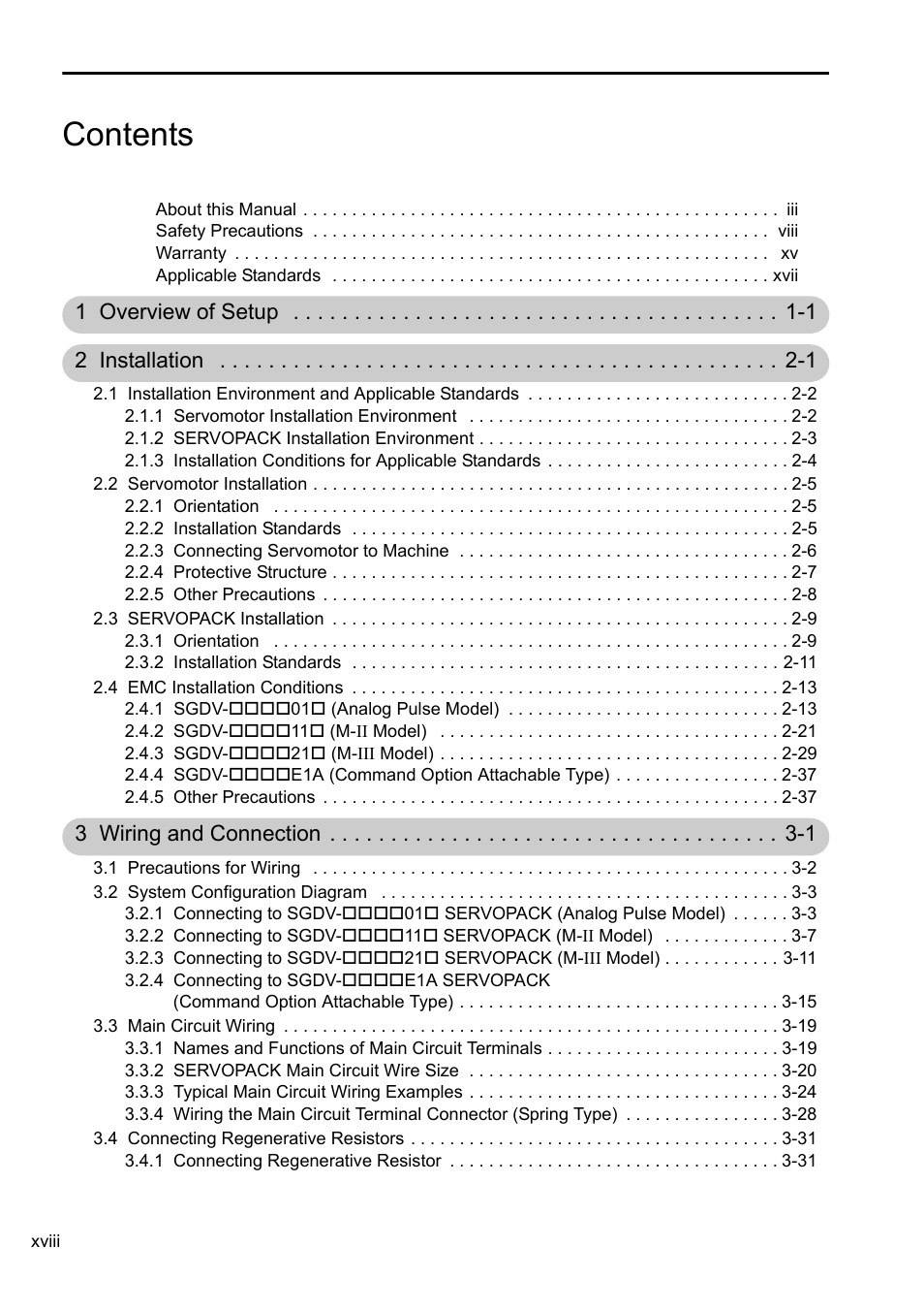 Yaskawa Sigma-5 User Manual: Setup for Rotary Motors User Manual | Page 18 / 113