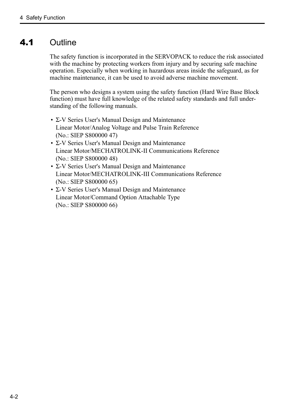 1 outline | Yaskawa Sigma-5 User Manual: Setup for Linear Motors User Manual | Page 131 / 175