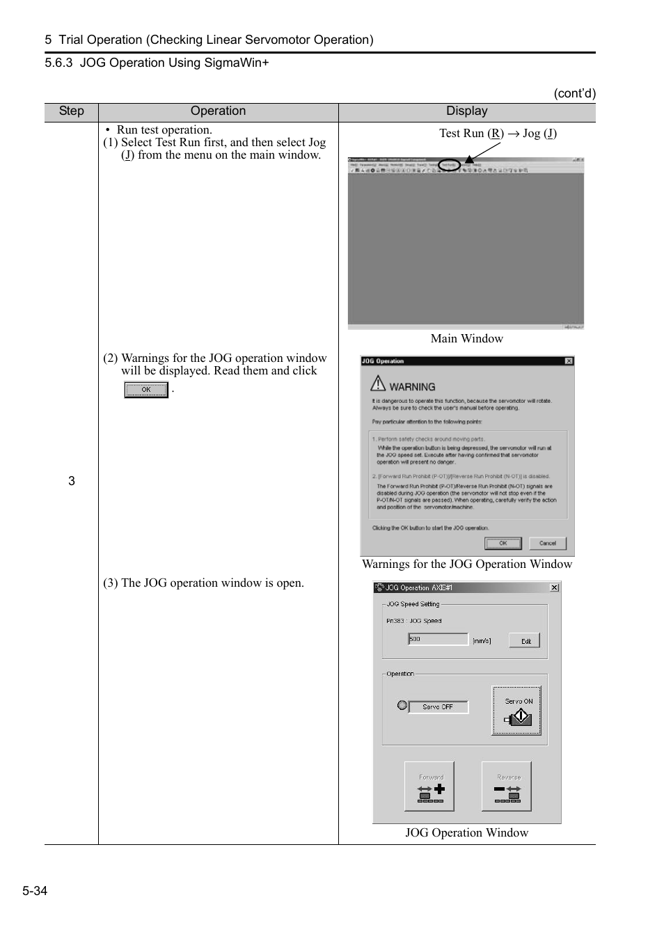 Yaskawa Sigma-5 User Manual: Setup for Linear Motors User Manual | Page 170 / 175