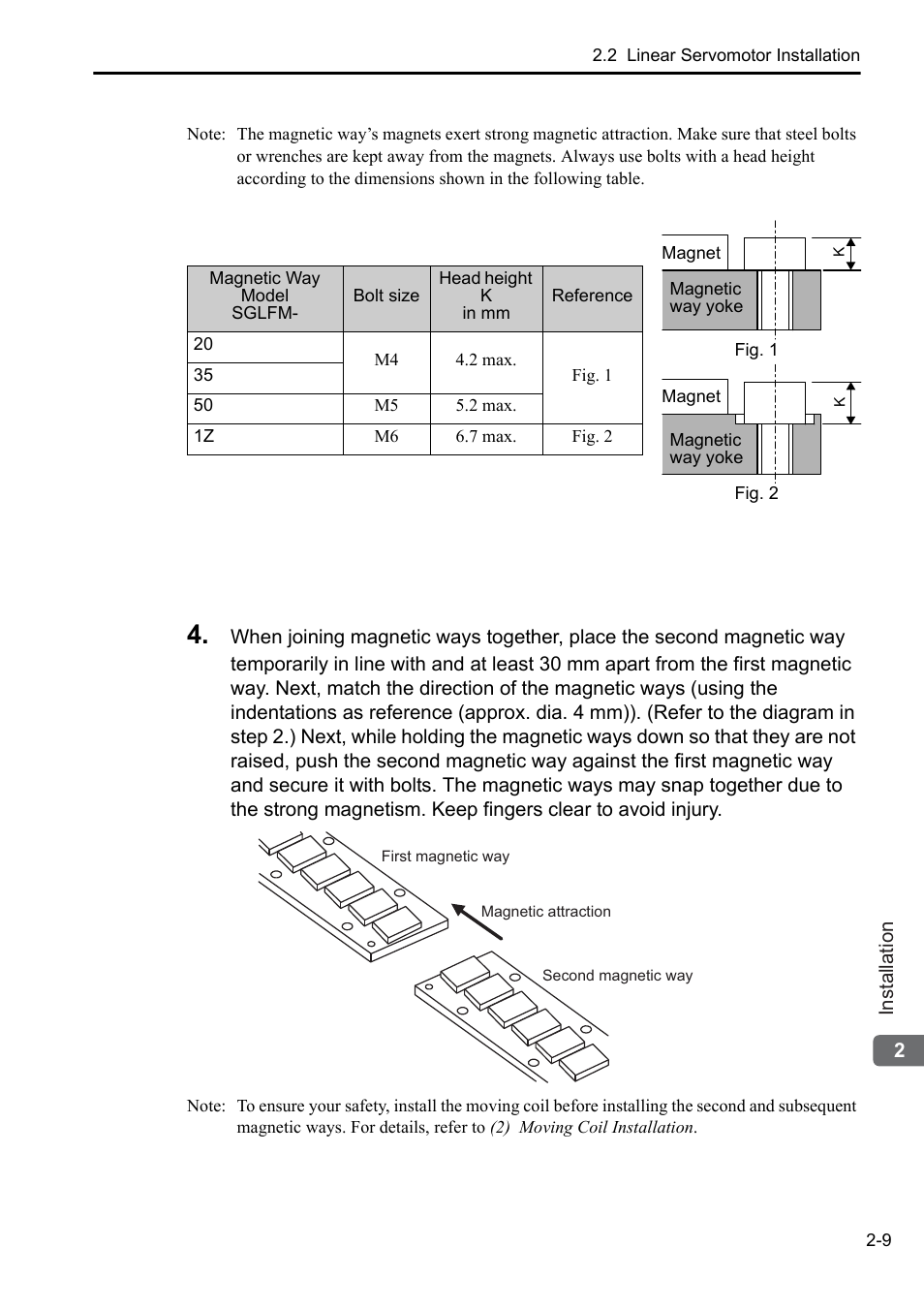 Yaskawa Sigma-5 User Manual: Setup for Linear Motors User Manual | Page 31 / 175