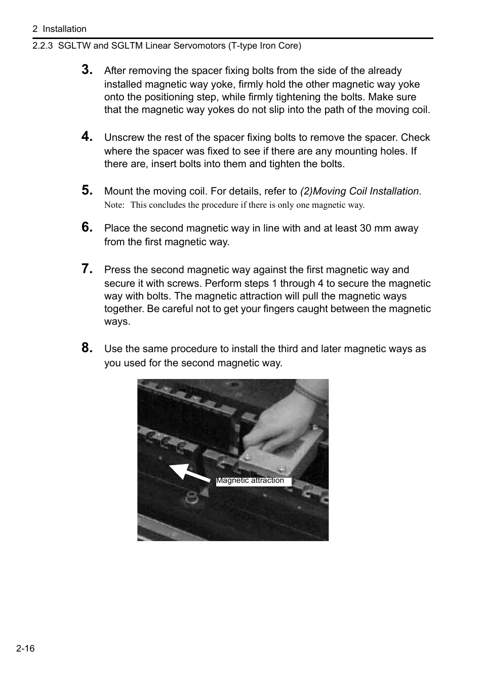 Yaskawa Sigma-5 User Manual: Setup for Linear Motors User Manual | Page 38 / 175