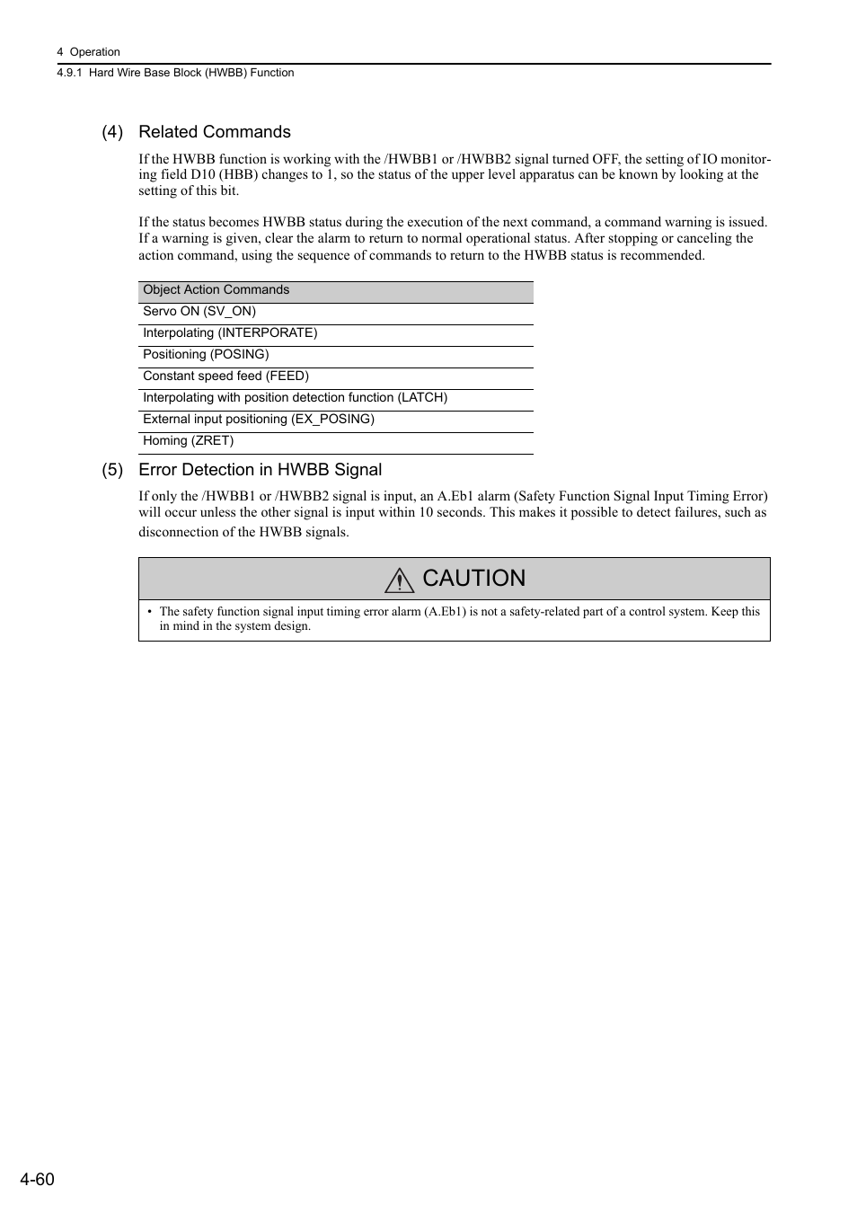 Caution | Yaskawa Sigma-5 User Manual: Design and Maintenance - Rotary Motors - MECHATROLINK-II Communications Reference User Manual | Page 145 / 376
