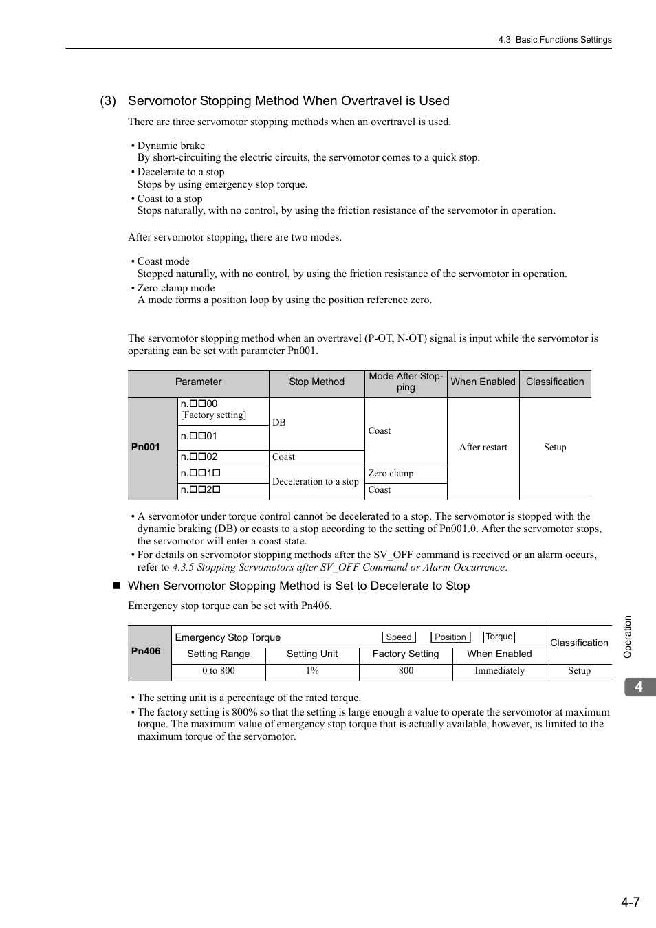 Yaskawa Sigma-5 User Manual: Design and Maintenance - Rotary Motors - MECHATROLINK-II Communications Reference User Manual | Page 92 / 376