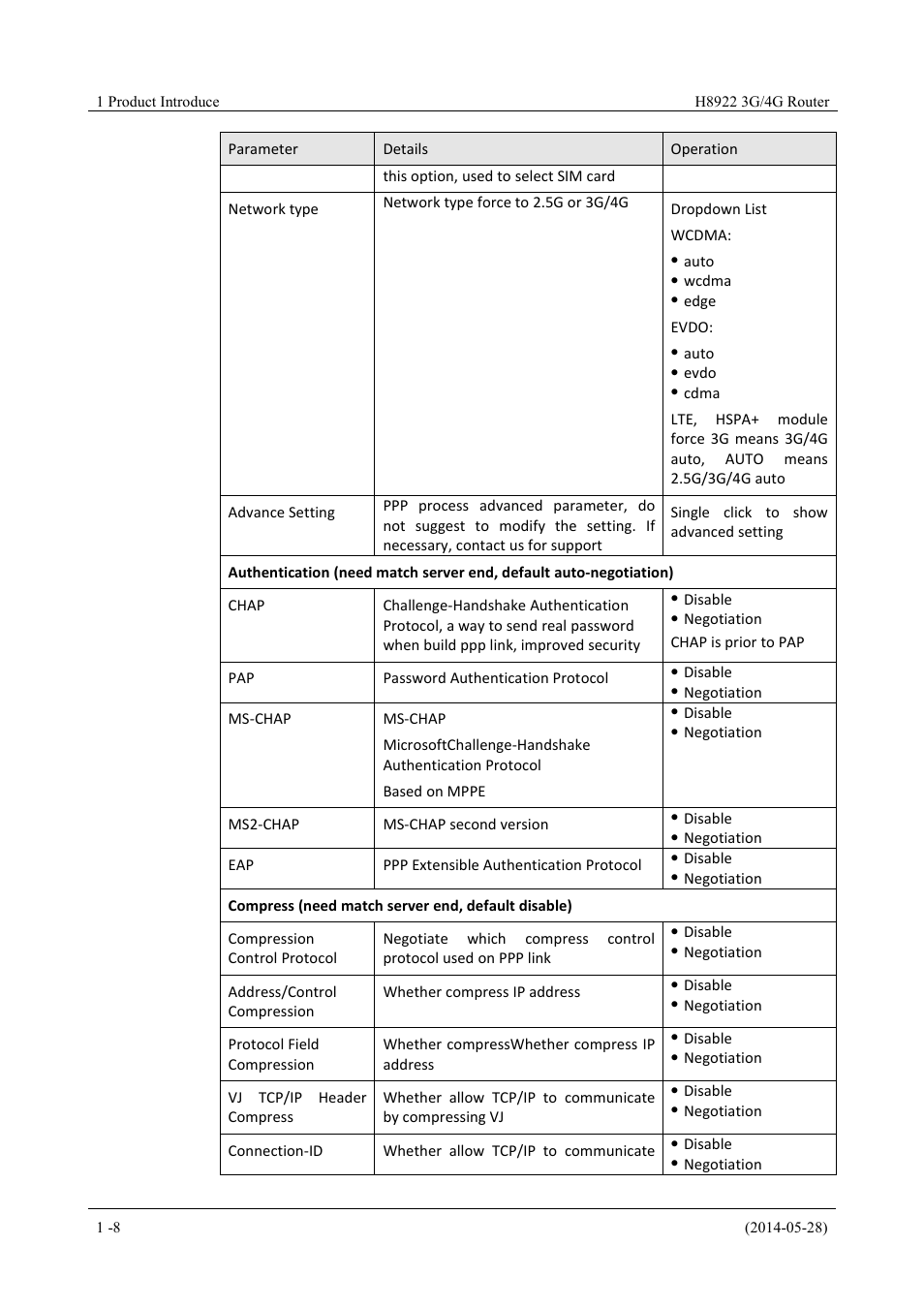Hongdian H8922 Dual SIM Single Module User Manual | Page 44 / 145