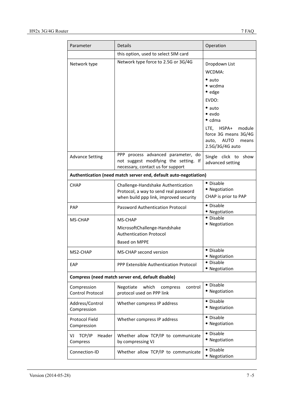 Hongdian H7921/H7920 Basic 3G/4G Router User Manual | Page 39 / 129