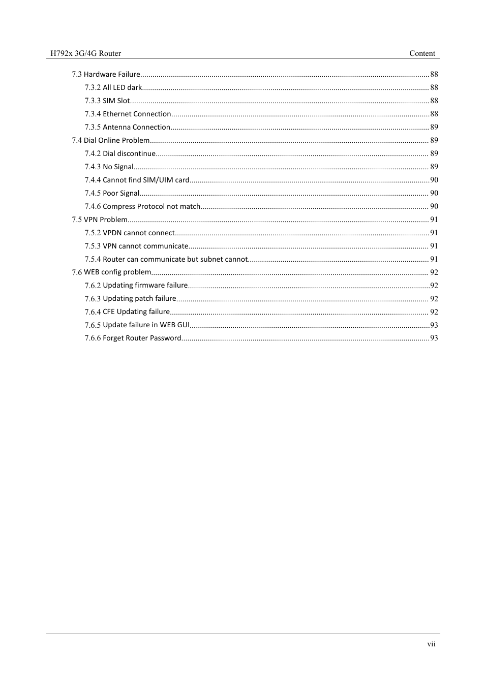 Hongdian H7921/H7920 Basic 3G/4G Router User Manual | Page 9 / 129