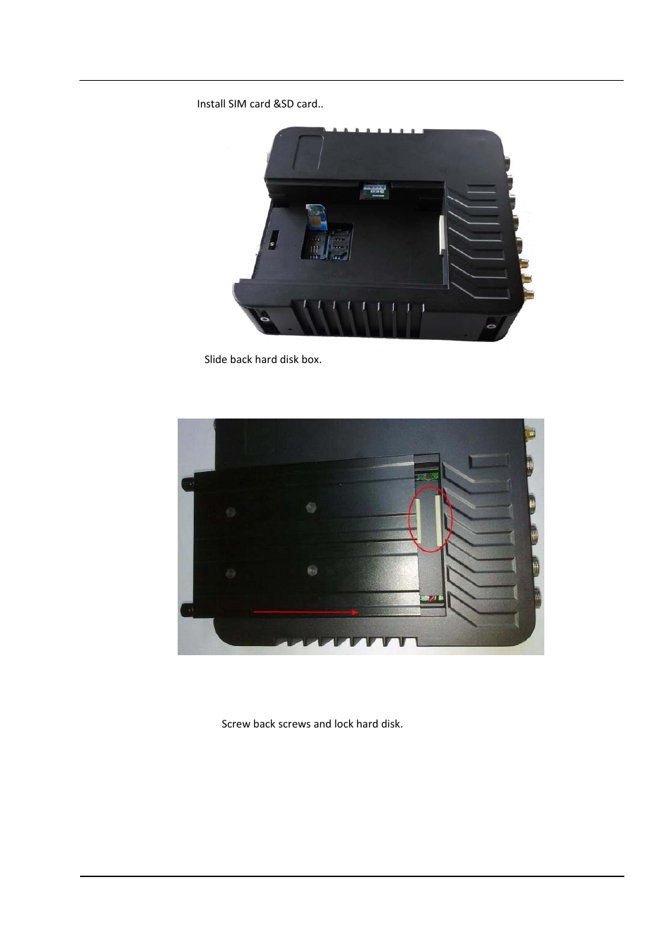 Hongdian H3324 4CH HDD MDVR User Manual | Page 16 / 60