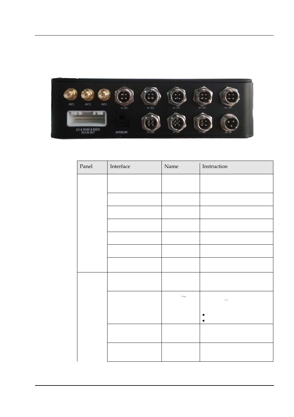 Hongdian H3324 4CH HDD MDVR User Manual | Page 18 / 60