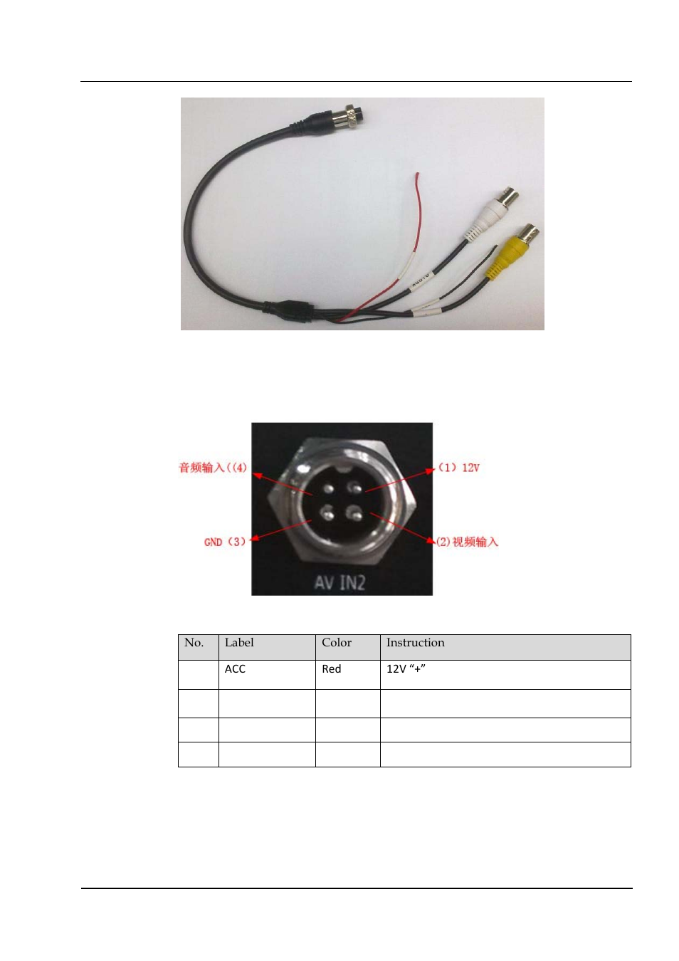 Hongdian H3324 4CH HDD MDVR User Manual | Page 21 / 60