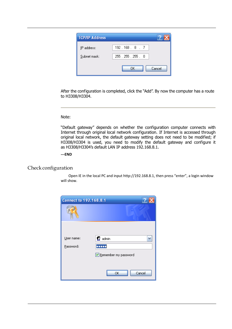 Check configuration | Hongdian H3304 4CH Dual SD MDVR User Manual | Page 33 / 68