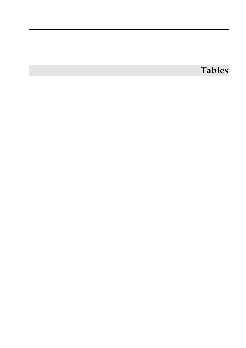 Tables | Hongdian H3201 1CH SD DVS User Manual | Page 11 / 54