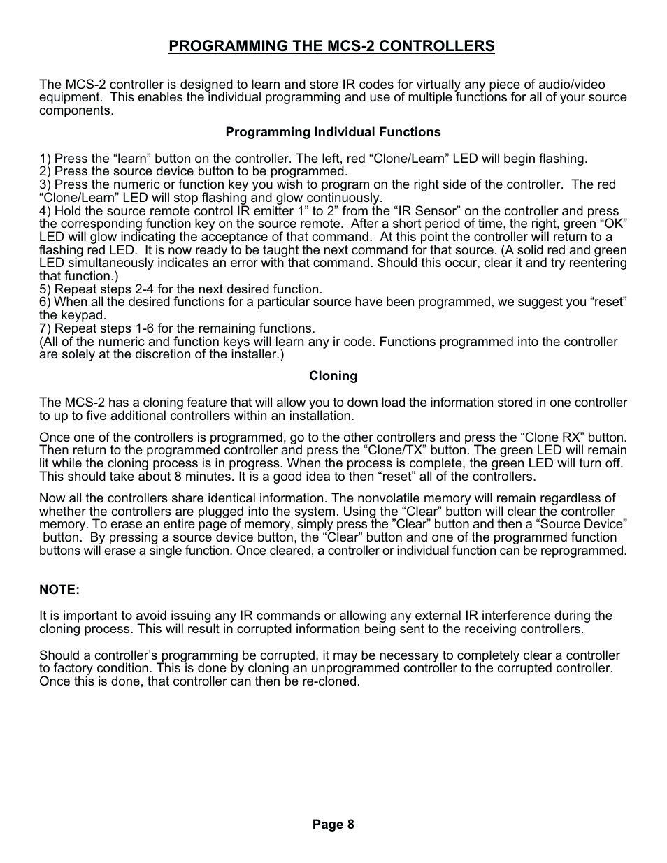 Channel Plus CHANNELPLUS MDS-6 User Manual | Page 16 / 22
