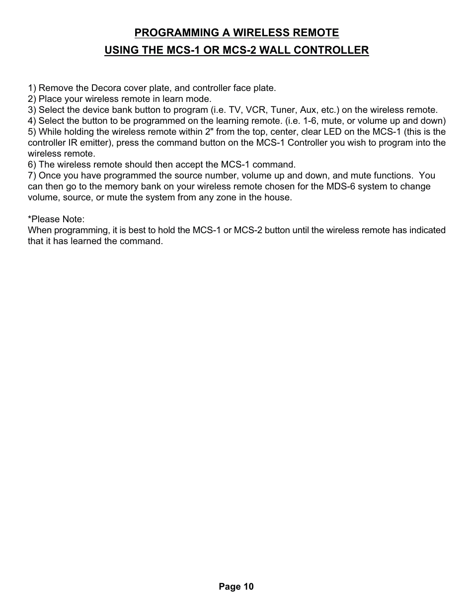 Channel Plus CHANNELPLUS MDS-6 User Manual | Page 18 / 22