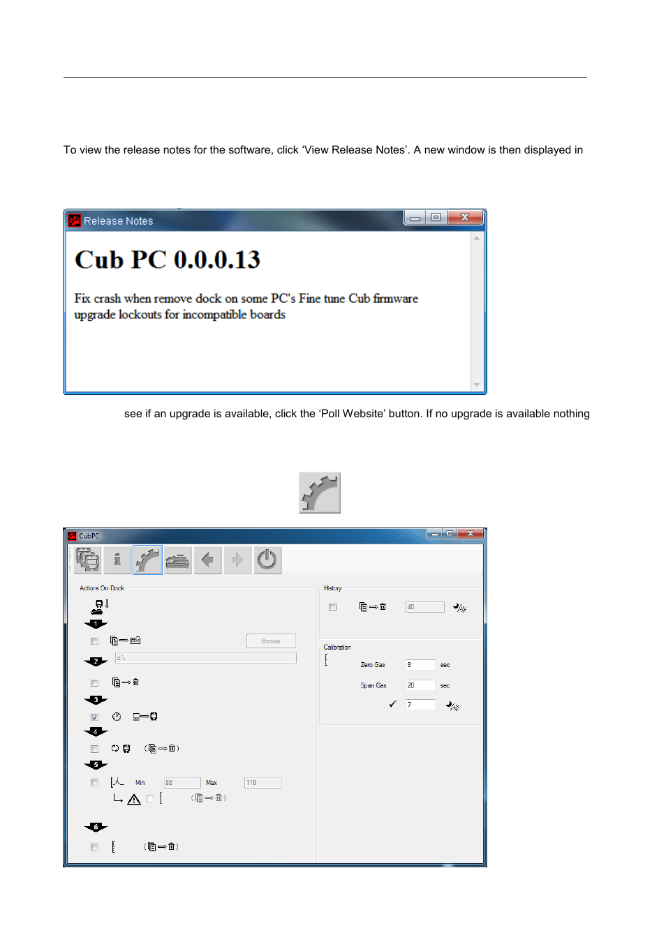 Setting docking station preferences | Ion Science Cub User Manual | Page 22 / 42