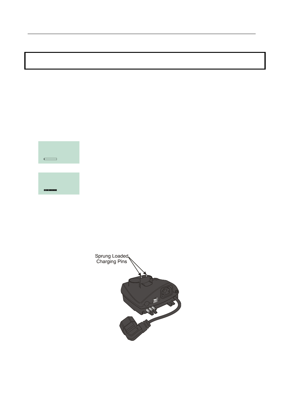 Battery charging, Recharging battery, Charging pins | Ion Science Cub User Manual | Page 32 / 42