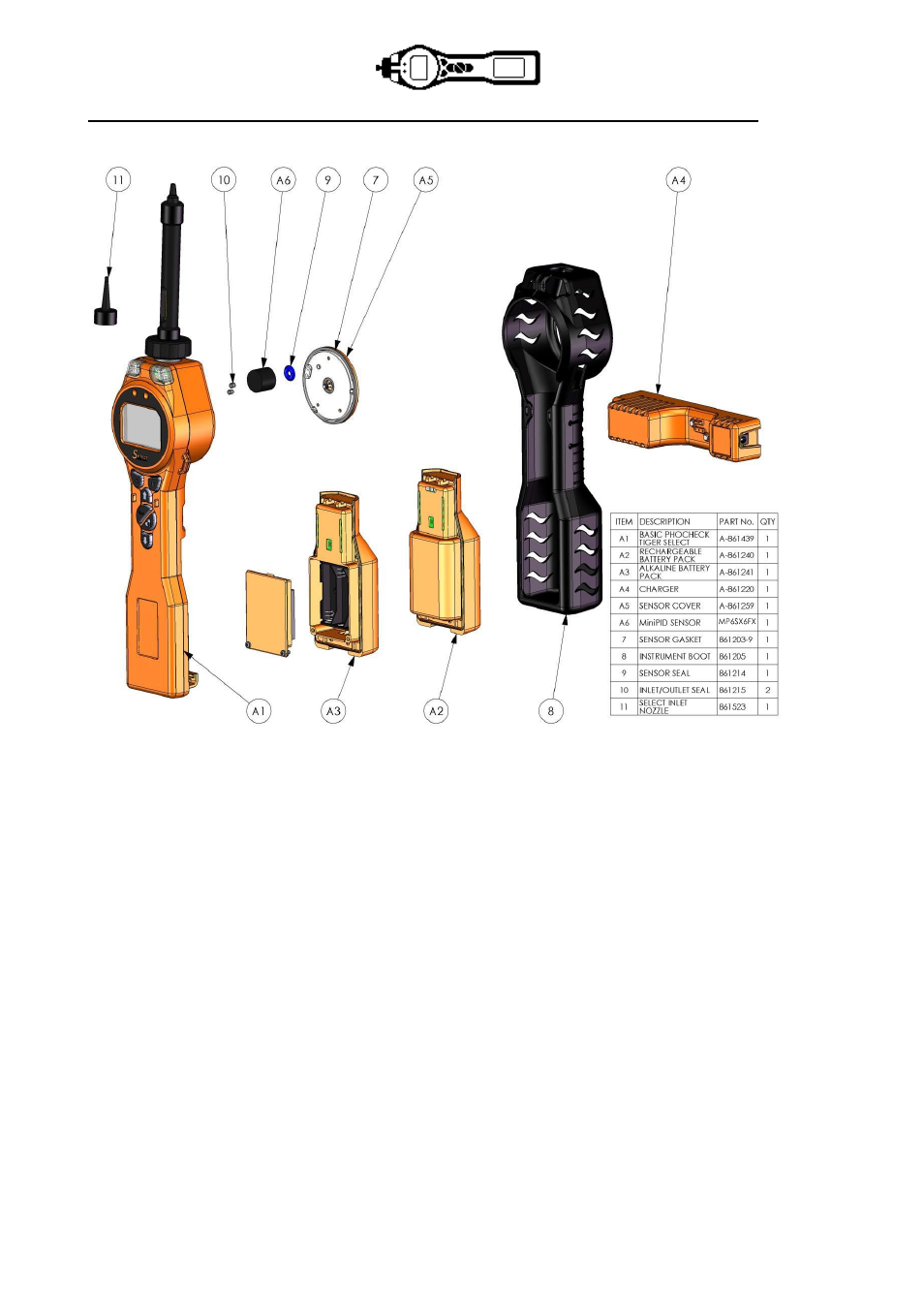 Pid sensor access and batteries | Ion Science Tiger Select User Manual | Page 17 / 20