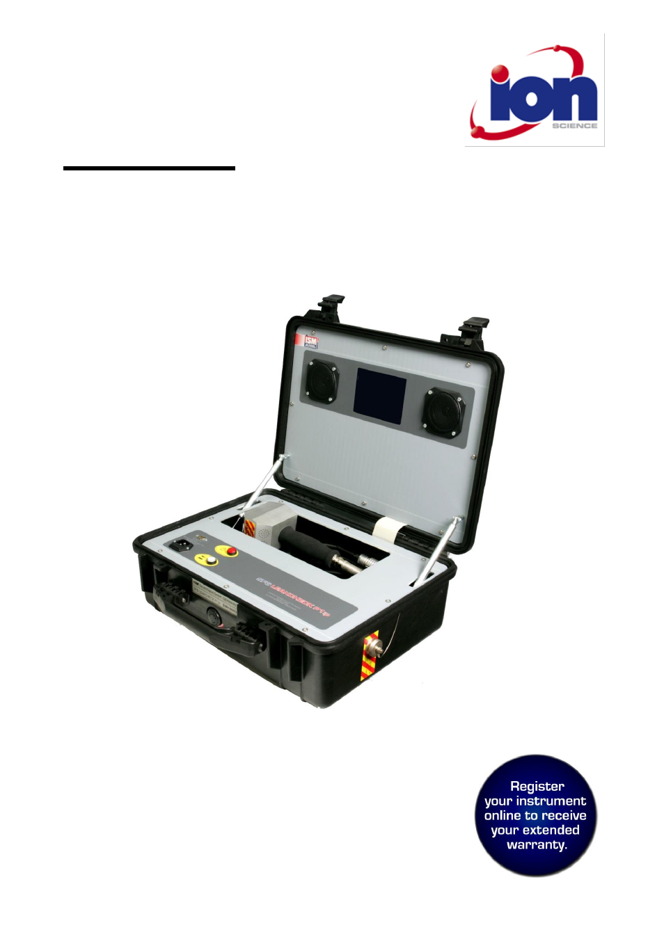 Ion Science SF6 P1:p User Manual | 42 pages