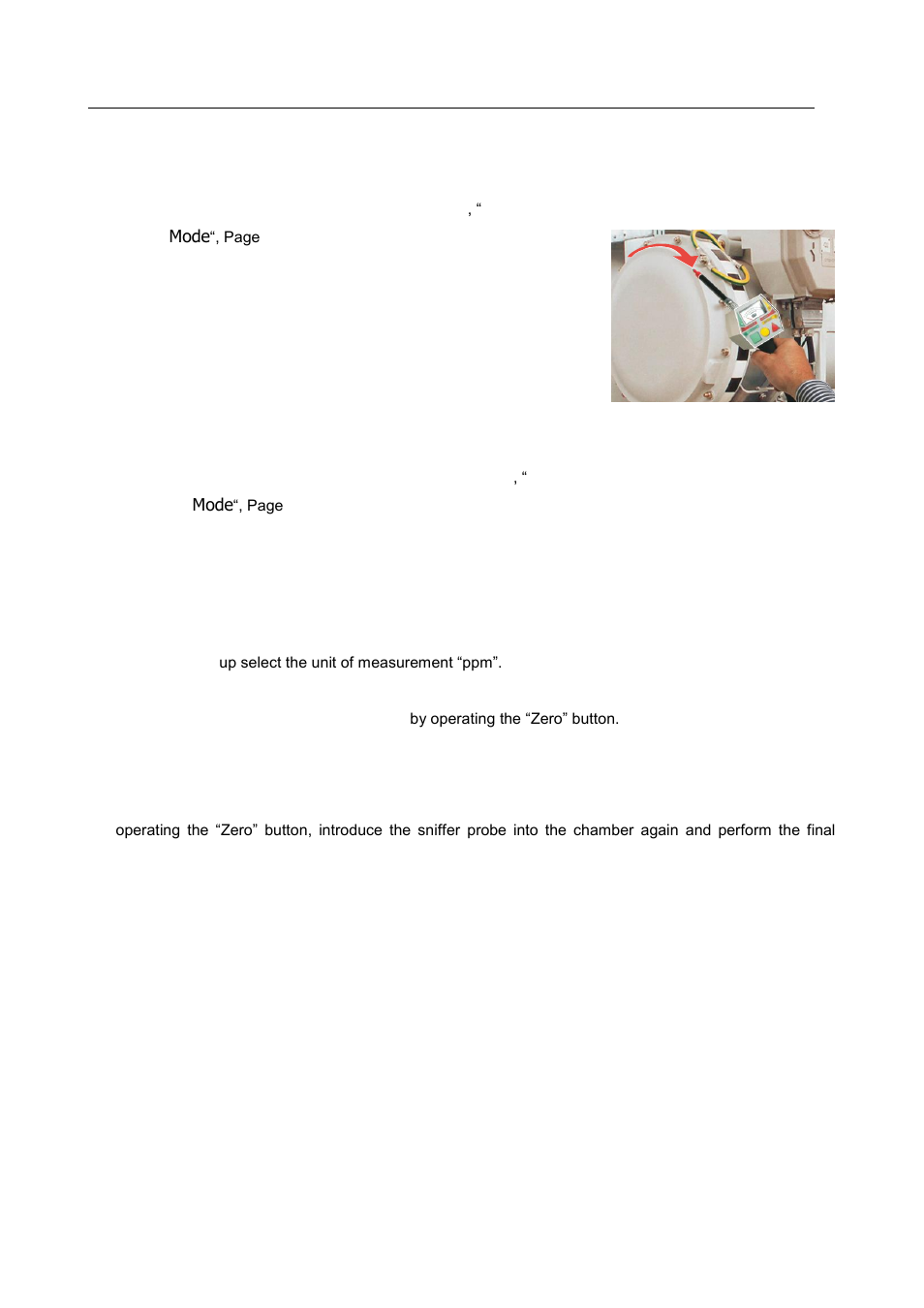 Usage in practice, For leak detection, For leak measurements | Ion Science SF6 P1:p User Manual | Page 7 / 42