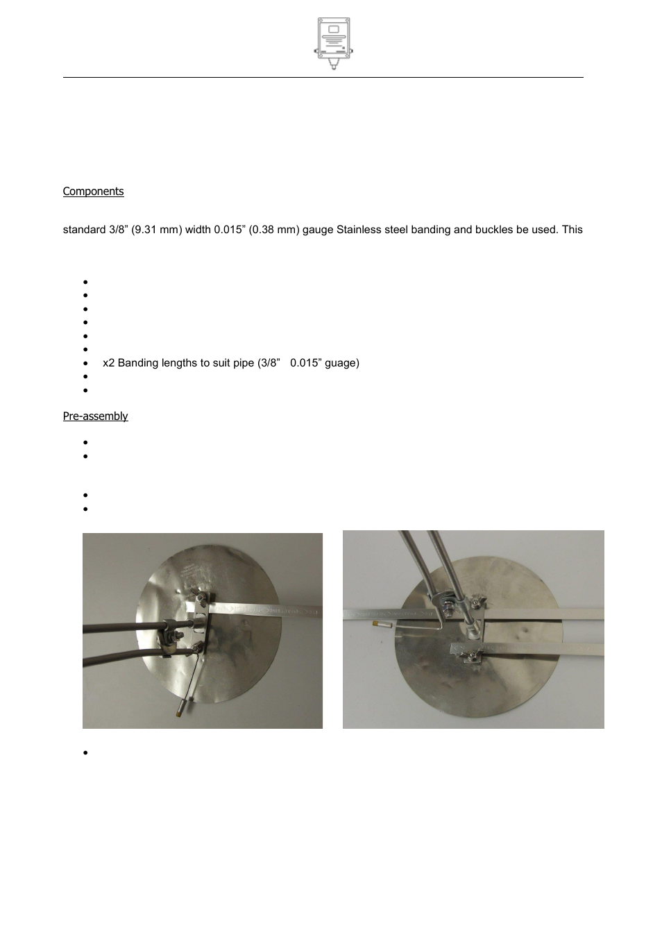 Hy7k probe installation | Ion Science Hydrosteel 7000 User Manual | Page 15 / 43