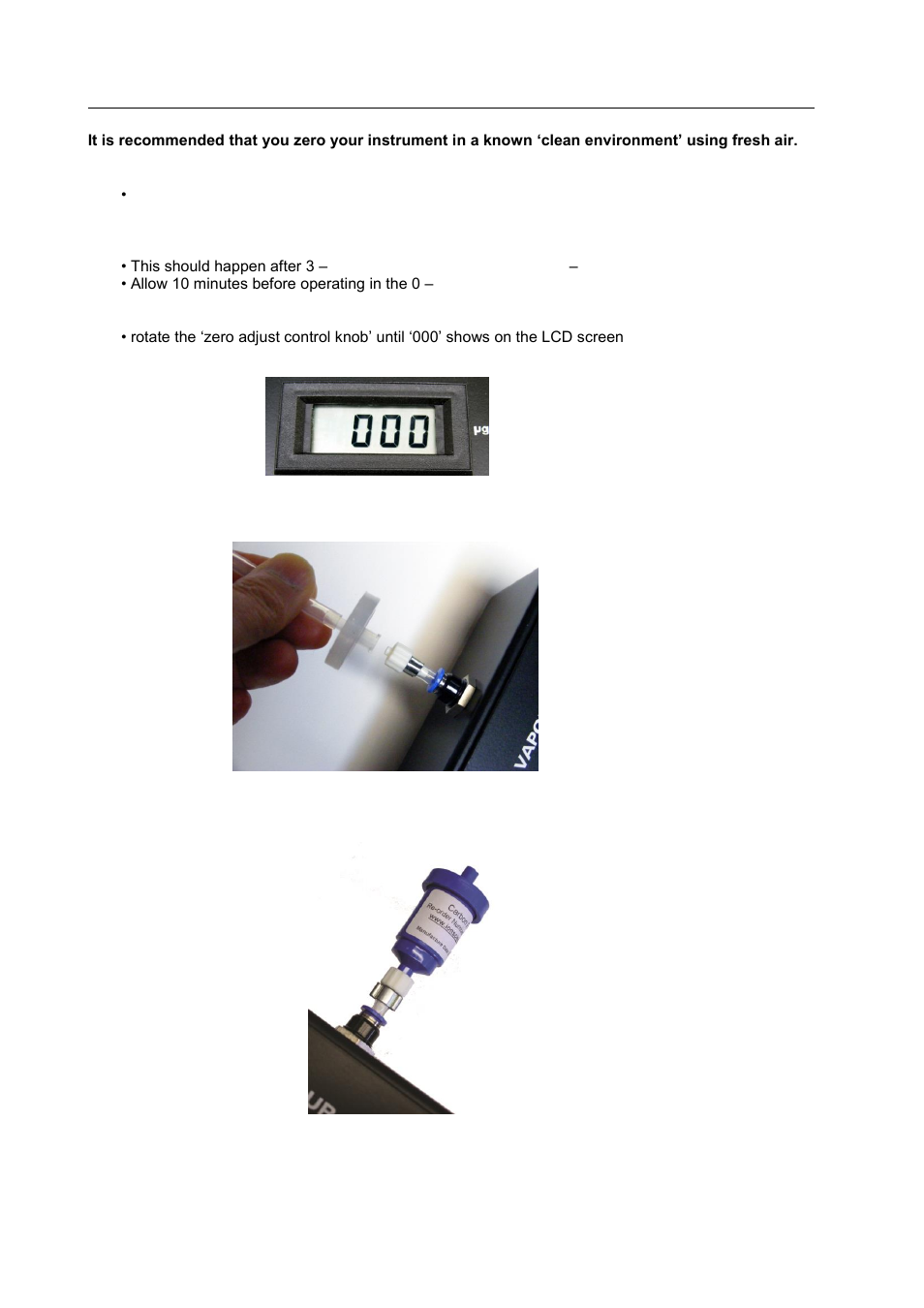 Preparing the mvi for use | Ion Science MVI User Manual | Page 16 / 23