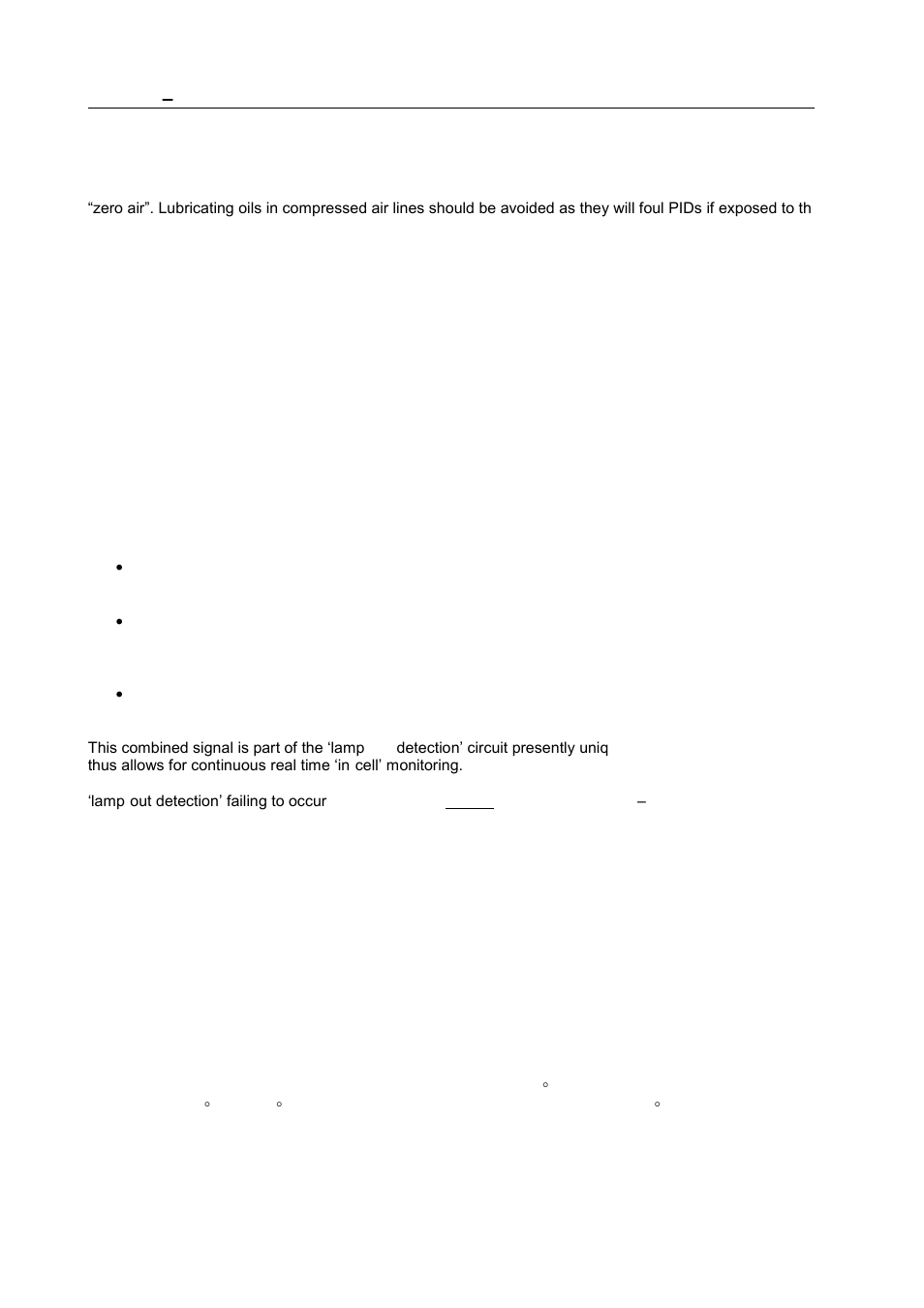 Temperature correction | Ion Science MiniPID User Manual | Page 15 / 27