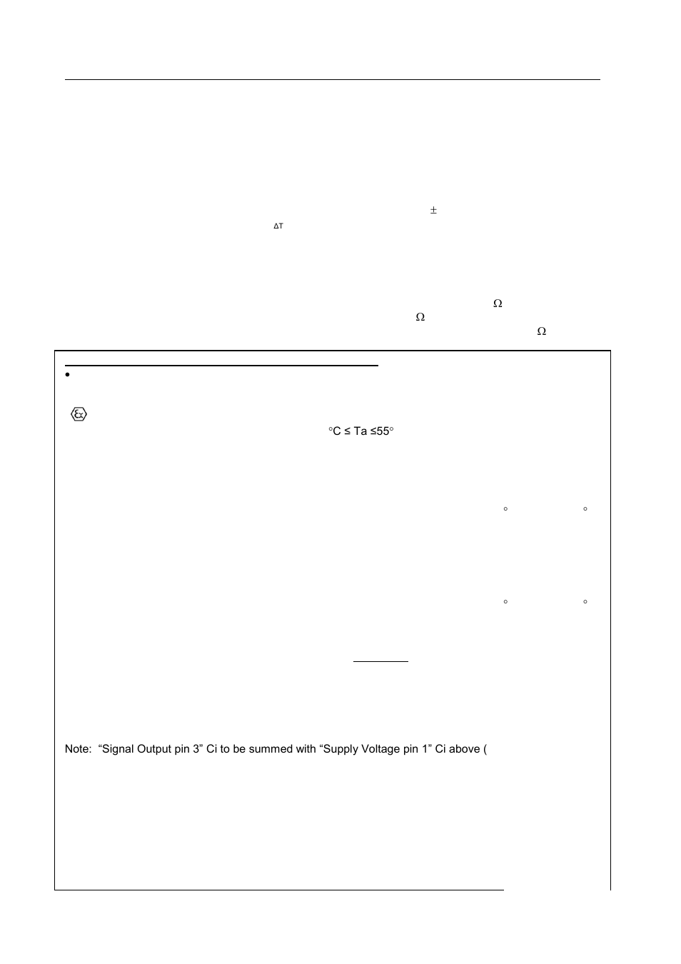 Specification, Common electrical specifications, Supplementary intrinsically safe specifications | Ion Science MiniPID User Manual | Page 18 / 27