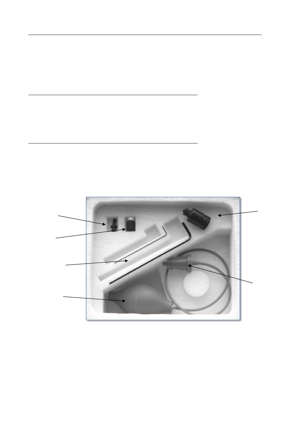 Packing list, Standard tvoc instrument, Tvoc calibration tool kit | Ion Science TVOC User Manual | Page 8 / 32