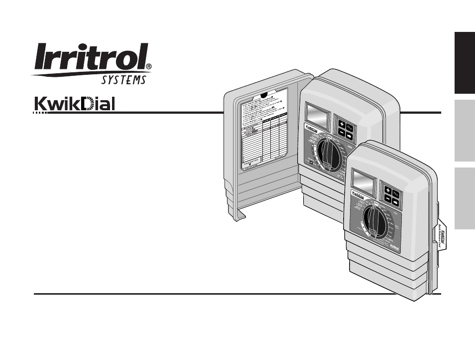 Irritrol KwikDial Series User Manual | 60 pages