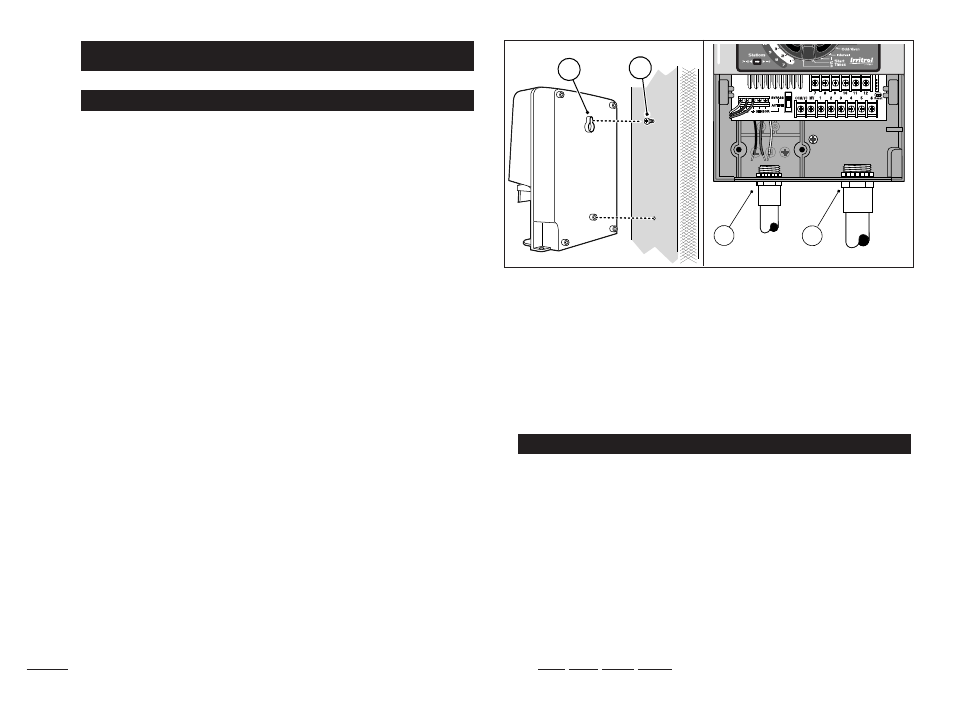 Controller installation 4 | Irritrol KwikDial Series User Manual | Page 6 / 60