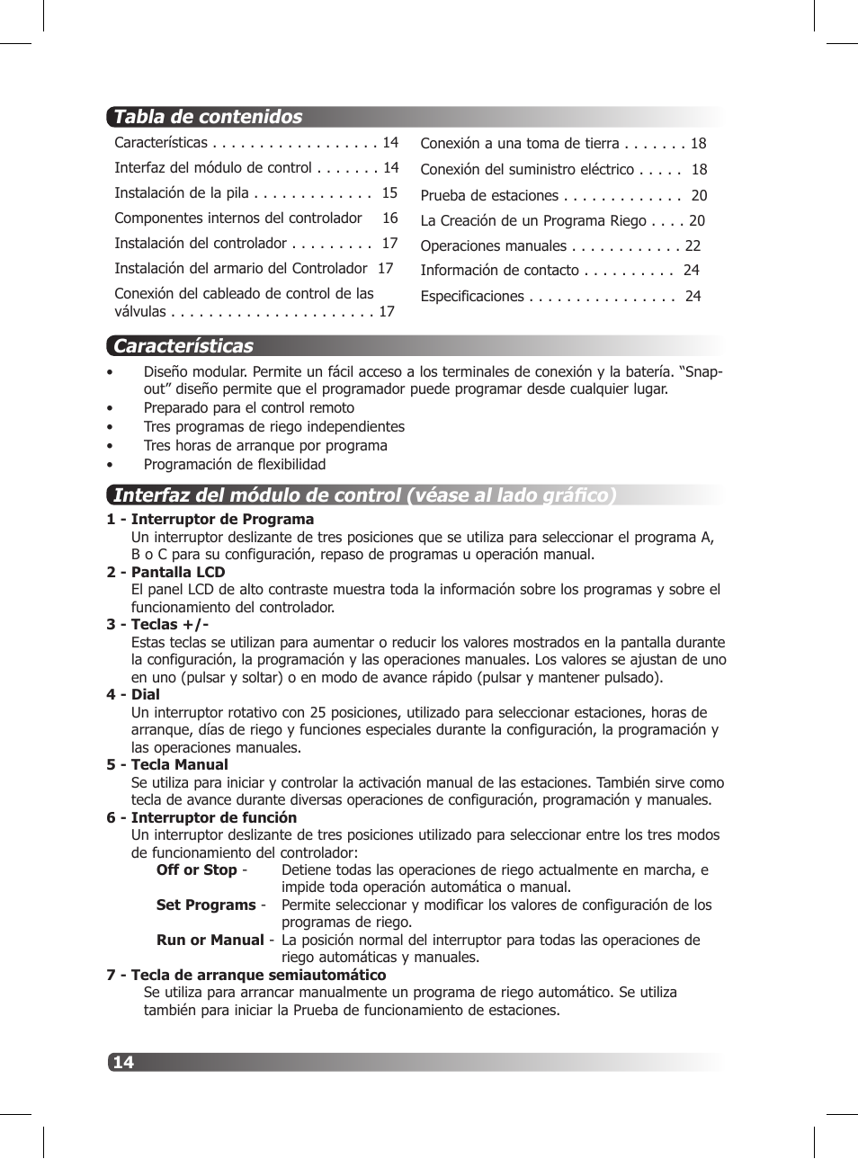 Irritrol Rain Dial R User Manual | Page 14 / 36