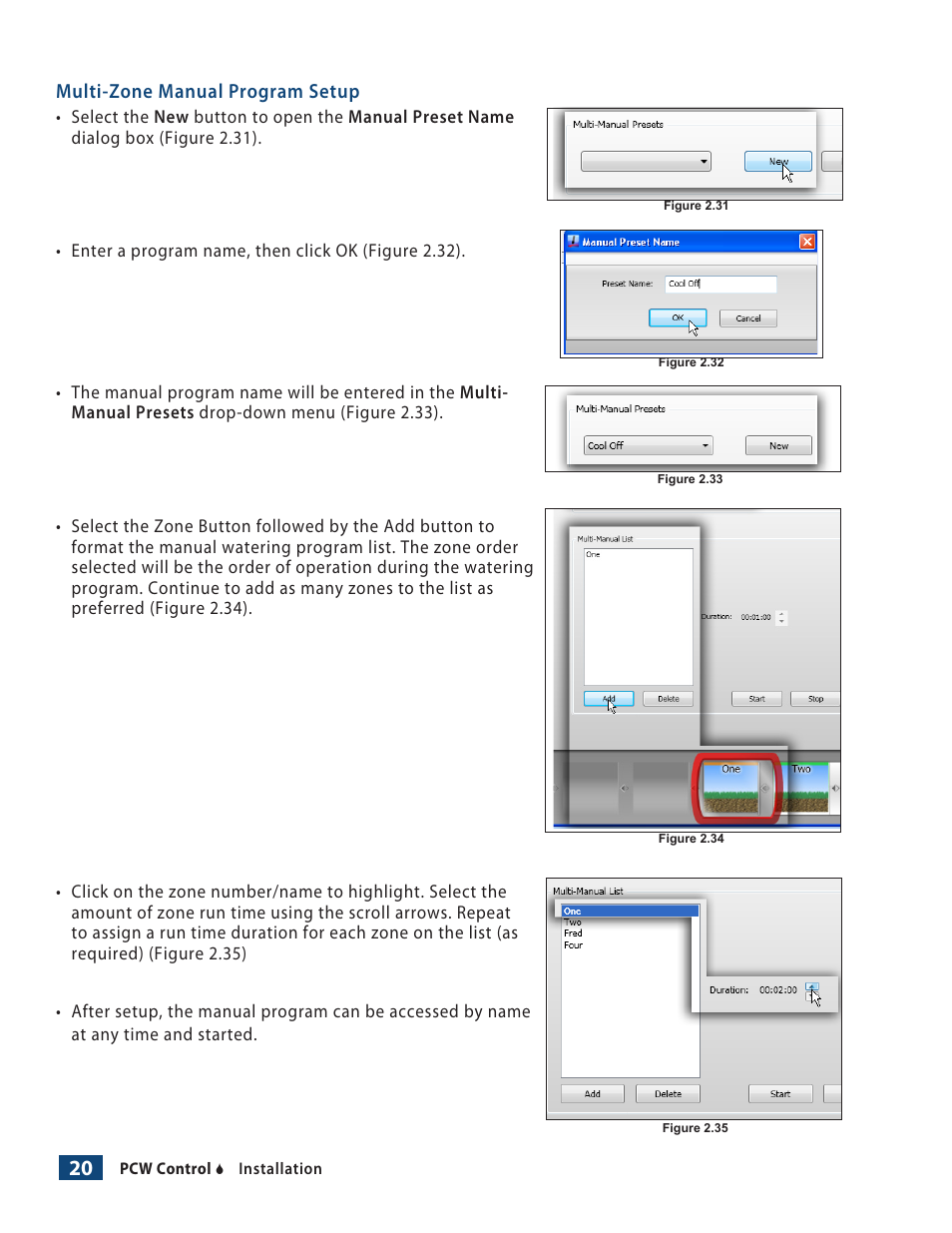 Irritrol PCW Control User Manual | Page 22 / 33
