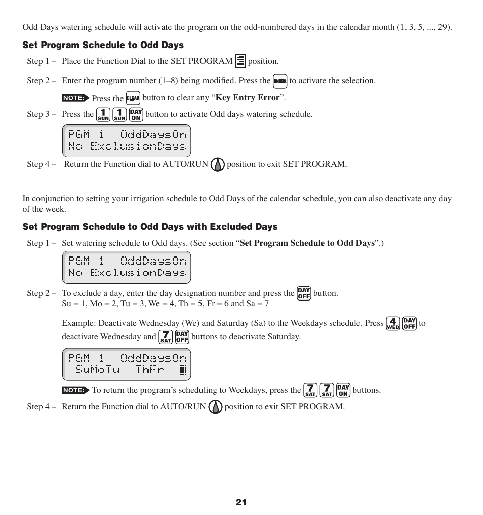 Irritrol MC-E User Manual | Page 21 / 40