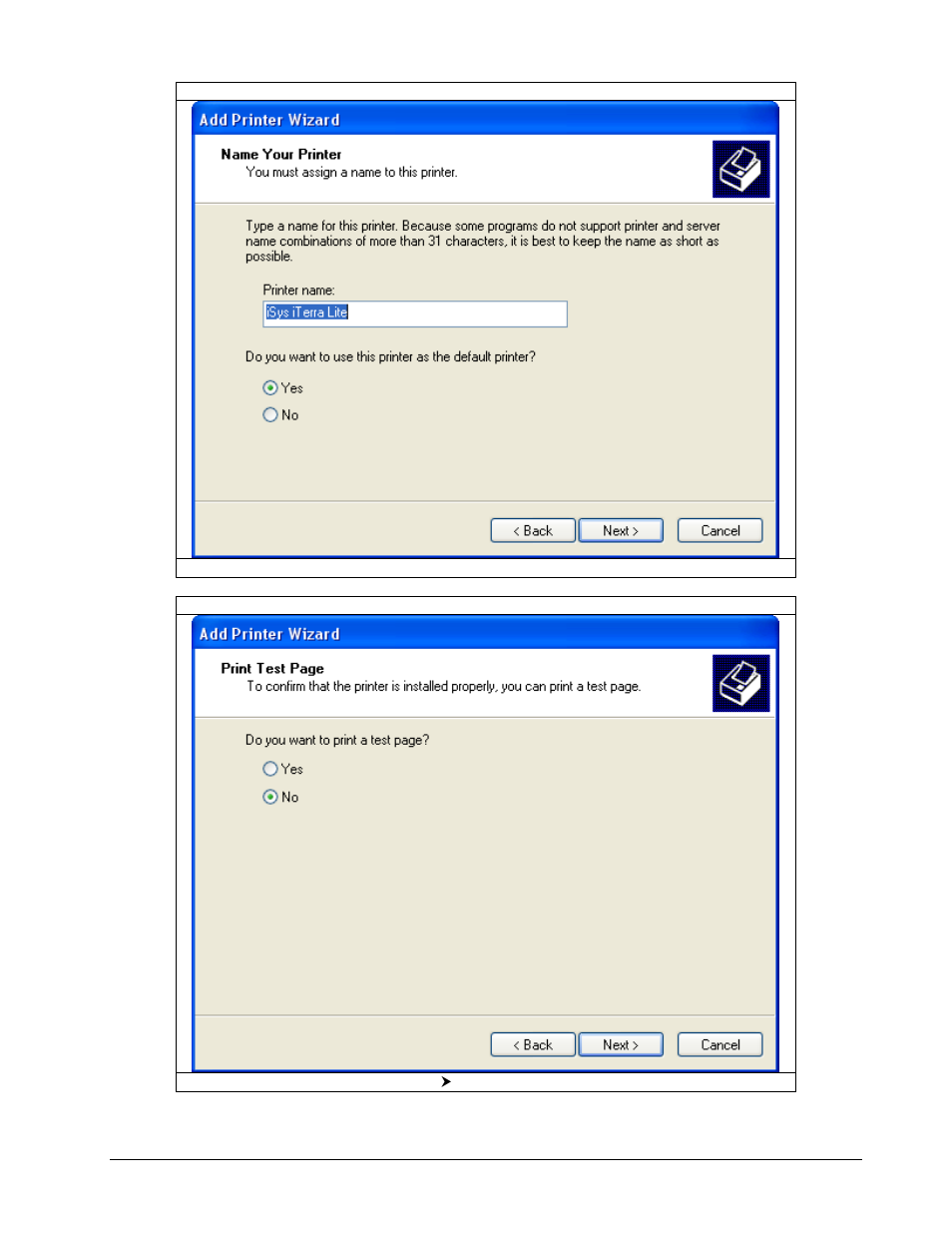 iSys iTerra Lite Color Inkjet Printer User Manual | Page 13 / 46