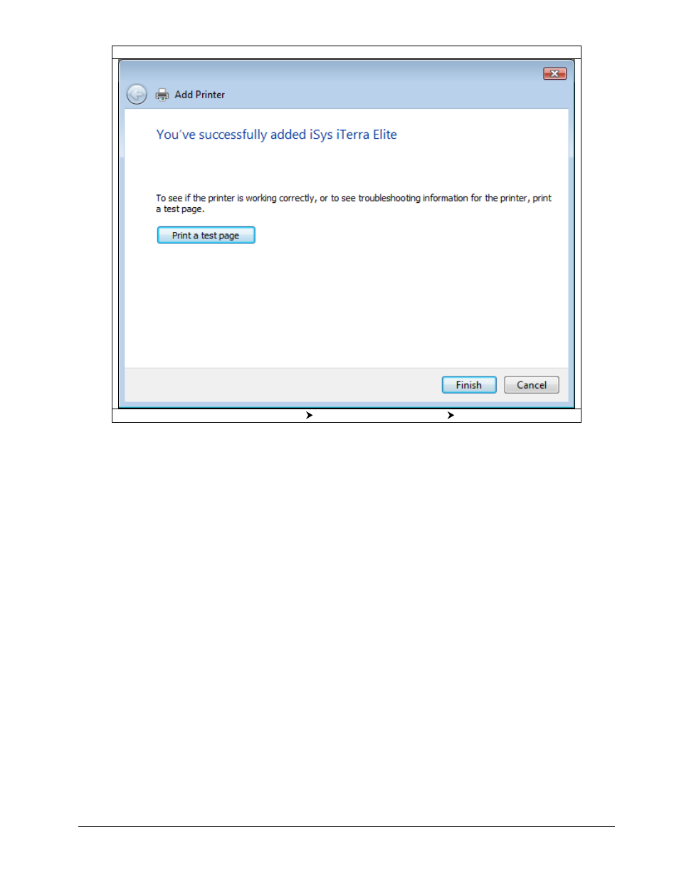 iSys iTerra Lite Color Inkjet Printer User Manual | Page 22 / 46