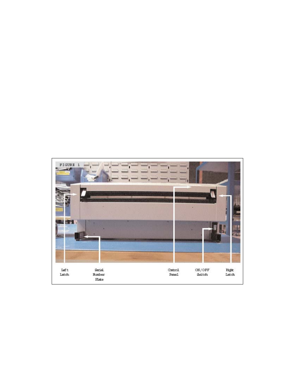 Location of the v24 plotter, Overview | iSys V24 Direct Thermal Printer User Manual | Page 5 / 27
