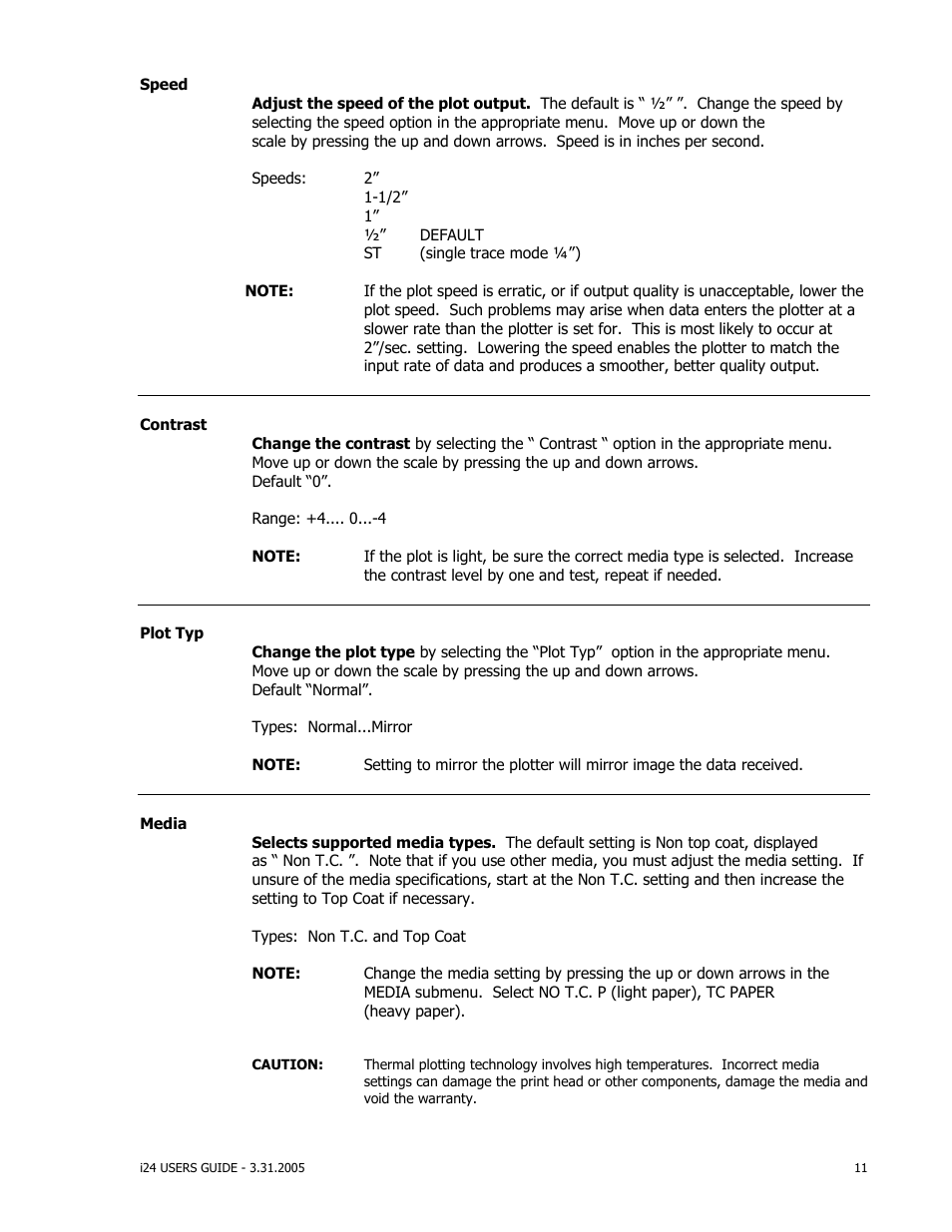 iSys i24 Direct Imaging Printer User Manual | Page 12 / 31
