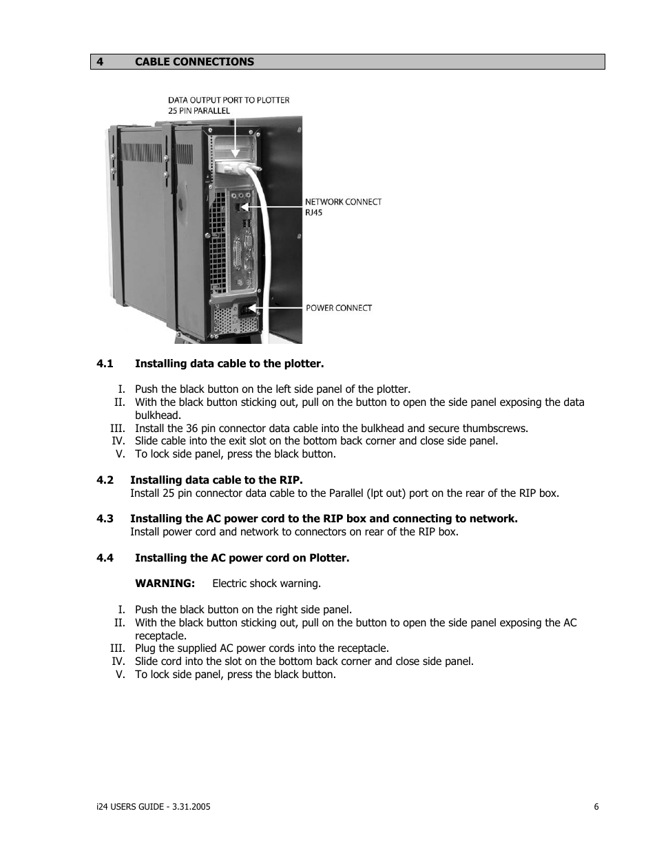 iSys i24 Direct Imaging Printer User Manual | Page 7 / 31