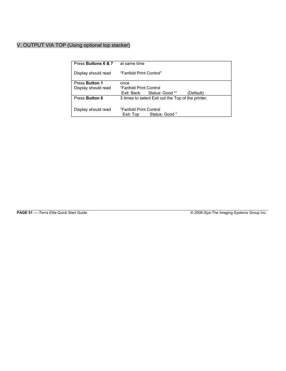 iSys iTerra Elite Color LED Printer User Manual | Page 51 / 119