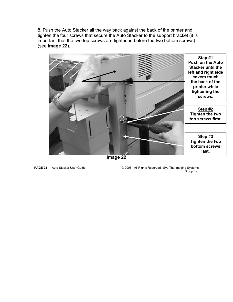 iSys iTerra Elite Color LED Printer User Manual | Page 23 / 35