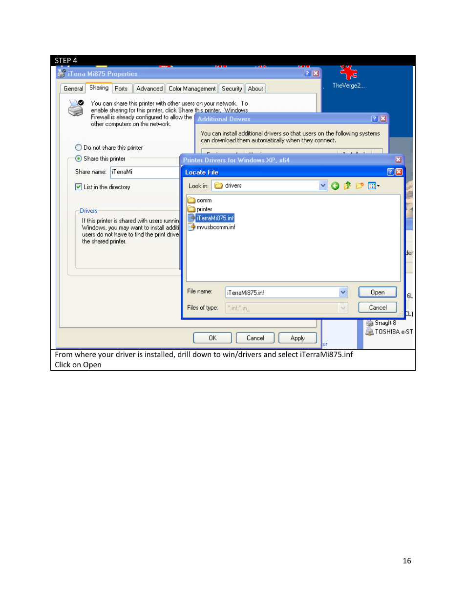 iSys Iterra Mi875 User Manual | Page 16 / 22