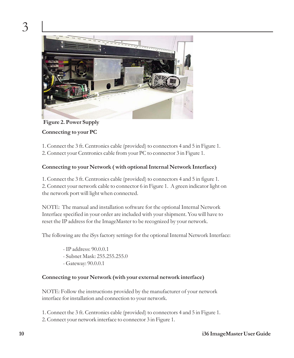 iSys i36 User Manual | Page 9 / 30