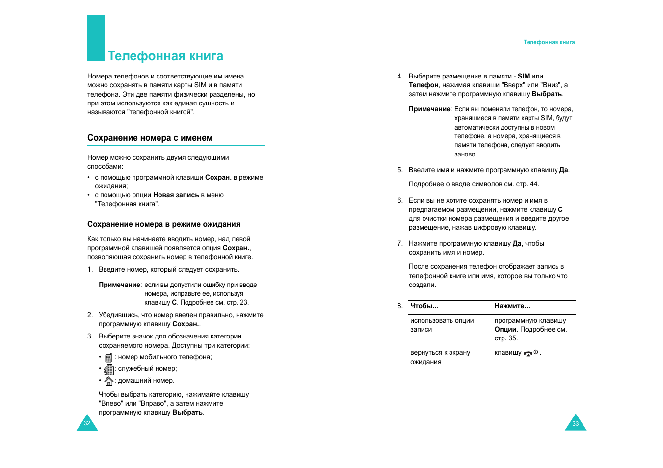 Телефонная книга | Samsung SGH-E600 User Manual | Page 18 / 97