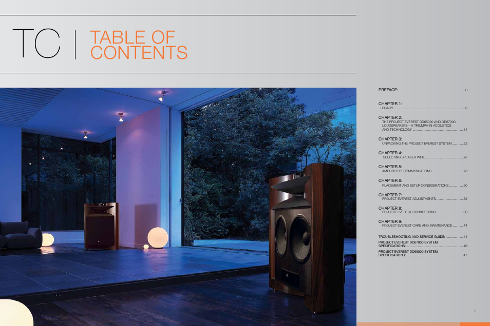 JBL Synthesis Everest DD67000 User Manual | Page 3 / 26