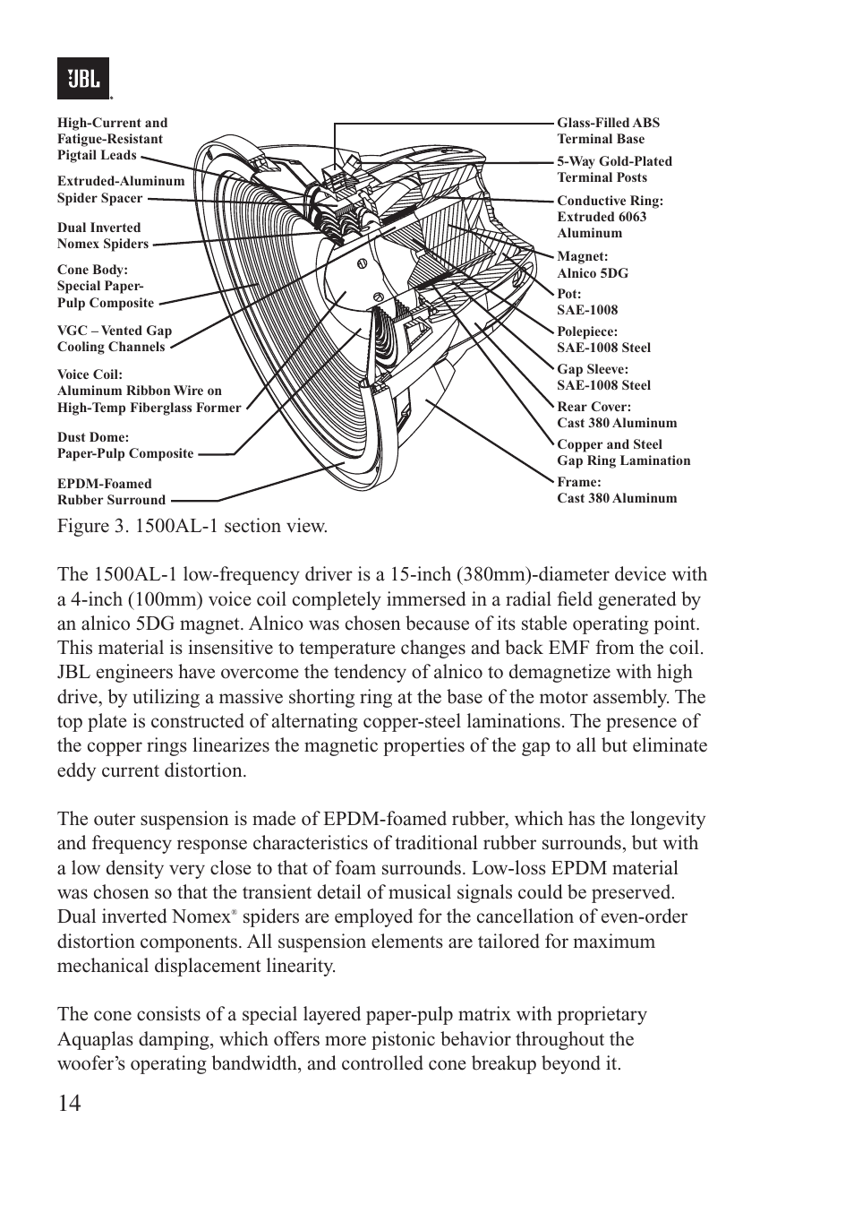 JBL Synthesis K2 S9900 User Manual | Page 14 / 42